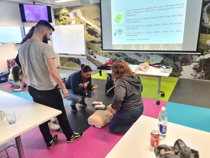 First Aid at Work training in Leicester